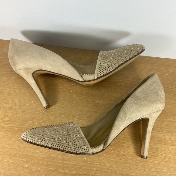 Herstyle Senina Women’s Size 10 Heels Faux Suede - Picture 6 of 13